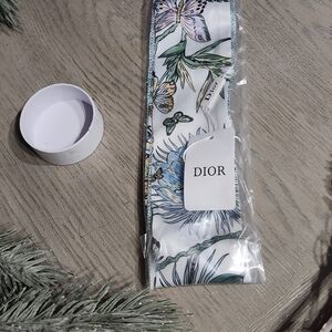 Dior Butterfly and Floral Silk Accessory